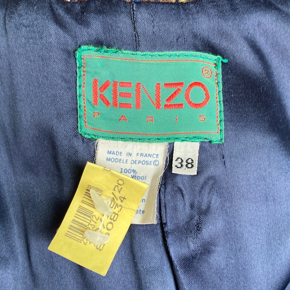 Kenzo vintage wool coat - Picture 2 of 13